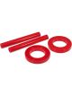 Prothane 83-04 For Ford Mustang Front Coil Spring Isolator Red