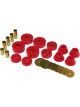 Prothane 67-72 For Chevy C10 Body Mount Kit Red