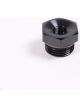 Radium Engineering 8AN ORB to 1/8NPT Female Adapter Fitting Green Anod