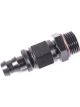 Radium Engineering 10AN 2-Piece Push-Lok Straight Hose End 1/2in