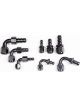 Radium Engineering 6AN 120Deg Pushlok Hose End