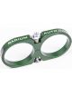 Radium Engineering 2-Piece Fuel Pump Clamp For Bosch 044 Green W/ Logo