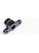 Radium Engineering FPR Adapter 8AN ORB 11mm Bore 39mm Spacing M6
