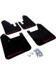 Rally Armor 1998-2002 For Subaru Forester UR Black Mud Flap w/