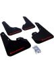 Rally Armor 2010+ For Mazda3/Speed3 UR Black Mud Flap w/ Red Lo