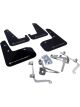 Rally Armor For 11+ STI/WRX Sedan Only UR Black Mud Flap Silve