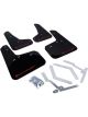 Rally Armor 13+ For Ford Focus ST Black Mud Flap w/ Red Logo
