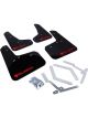 Rally Armor 13+ For Ford Focus ST Black Mud Flap w/ Red Logo