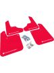 Rally Armor 1993-2001 For Subaru Impreza UR Red Mud Flap w/ White