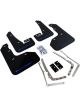 Rally Armor 2015-2016 VW Golf R UR Black Mud Flap w/ Blue Logo