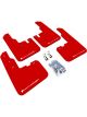 Rally Armor 2016-2017 For Toyota Rav4 UR Red Mud Flap w/ White L