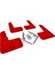 Rally Armor 17-18 For Honda Civic Type R Type R Only UR Red Mud