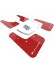 Rally Armor 18-19 For Subaru Ascent UR Red Mud Flap w/ White Logo