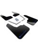 Rally Armor 16-19 For Honda Civic Si UR Black Mud Flap w/ Blue