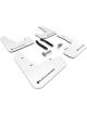 Rally Armor 2019+ For Hyundai Elantra N Line UR White Mud Flap
