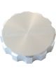 Aeroflow Billet Radiator Cap Cover Suit Small Cap Silver