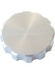 Aeroflow Billet Radiator Cap Cover Suit Large Cap Silver