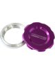 Aeroflow Low Profile Billet Alloy Filler Pureple Cap & 1-1/2