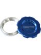 Aeroflow Low Profile Billet Alloy Filler Blue Cap & 3