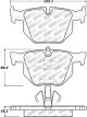 StopTech Street Select Brake Pads Rear (305.11700)