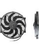 Aeroflow 14 Inch Electric Thermo Fan Curved Blades