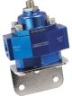 Aeroflow 2-Port Fuel Pressure Regulator -8 ORB Ports 4.5-9 PSI Blue