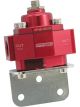 Aeroflow 2-Port Fuel Pressure Regulator -8 ORB Ports 1-4 PSI Red