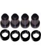 Torque Solution DSM Rear Subframe Bushings: 2G For Mitsubishi Eclips