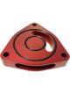 Torque Solution Blow Off BOV Sound Plate Red: For Hyundai Genesis