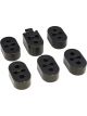 Torque Solution Exhaust Mount Kit Single w/ Downpipe: For Mazdaspe
