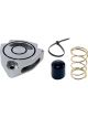 Torque Solution Blow Off BOV Sound Plate Silver 14+ For Kia Forte K