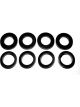 Torque Solution Rear Subframe Lockdown Bushings: For Subaru WRX / St