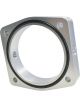 Torque Solution Throttle Body Spacer Silver: 03-06 For Nissan/Infin