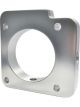Torque Solution Throttle Body Spacer Silver For Subaru WRX 2006-201