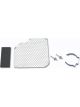 Vibrant Performance Starter Heat Shields Aluminum Natural