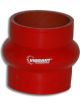 Vibrant 4 Ply Reinforced Silicone Hump Hose Connector 3.25