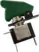 Aeroflow Green Covered Led Rocket / Missile Switch 12V 20A