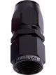 Aeroflow 500 Series Cutter Swivel Straight Hose End -10AN Black