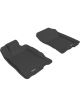3D MAXpider For 2010-2014 Honda Insight Kagu 1st Row Floormat Bla