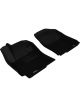3D MAXpider For 2012-2017 Hyundai Accent Kagu 1st Row Floormat Bl