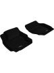 3D MAXpider For 2007-2016 Volvo S80 Kagu 1st Row Floormat Black