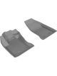 3D MAXpider For 2015-2019 Fiat 500X Kagu 1st Row Floormat Gray
