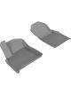 3D MAXpider For 2017-2020 Audi Q7/Q8 Kagu 1st Row Floormat Gray