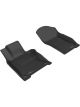 3D MAXpider For 2014-2017 Infiniti Q50 Kagu 1st Row Floormat Gray