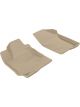 3D MAXpider For 2010-2013 Kia Forte Kagu 1st Row Floormat Tan