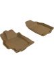 3D MAXpider For 2009-2013 Mazda Mazda6 Kagu 1st Row Floormat Tan