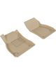 3D MAXpider For 2011-2017 Buick Regal Kagu 1st Row Floormat Tan