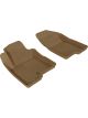 3D MAXpider For 2007-2013 Jeep Compass Kagu 1st Row Floormat Tan