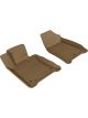 3D MAXpider For 2009-2014 Acura TL FWD Kagu 1st Row Floormat Tan