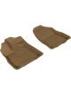 3D MAXpider For 2014-2020 Acura MDX Kagu 1st Row Floormat Tan
